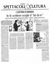 Il Tirreno, 16 novembre 2008