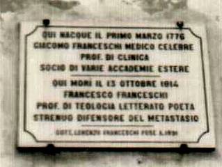 Chi era Francesco Franceschi Chi era Francesco Franceschi