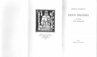 Luca Pacioli da'l Borgo San Sepolcro di Sergio Castrucci Luca Pacioli da'l Borgo San Sepolcro di Sergio Castrucci