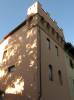 Villa Giovannini: la torretta al tramonto